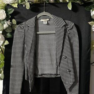 Plaid blazer